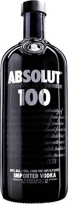 Produktbild Absolut 100 Vodka aus Schweden