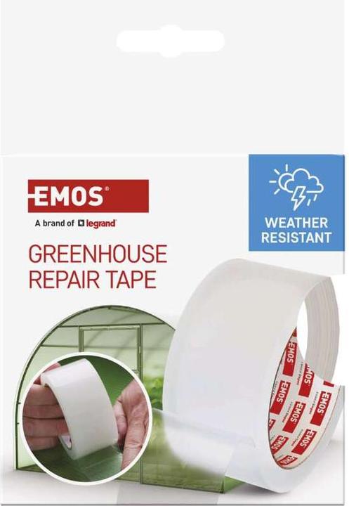 Produktbild Emos Reparaturklebeband für Polycarbonat und Glas, 25 m x 50 mm, transparent (50 mm)