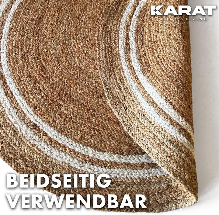Immagine prodotto Karat Jute-Teppich (120 x 120 cm)
