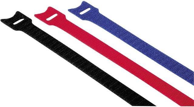 Productafbeelding Hama Klittenband kabelbinders, 12 stuks (Plastic kabelbinders, 200 mm, 12 Pcs.)