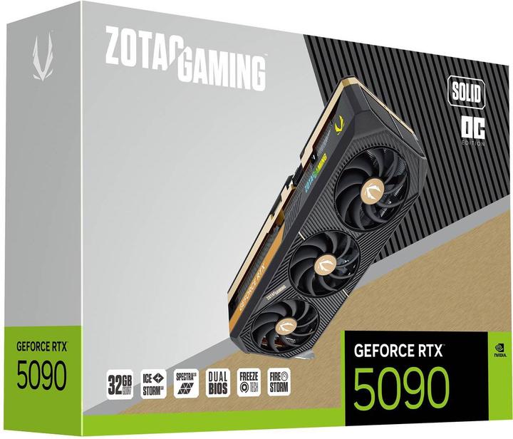 Immagine prodotto Zotac GeForce RTX 5090 Solid OC (32 GB)