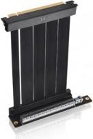 Immagine prodotto Thermaltake Cavo Riser PCI-E 4.0 doppio a 90° (nero, 13 cm)