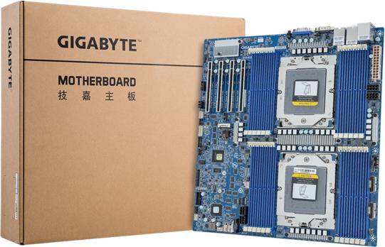 Actual product image Gigabyte MZ73-LM1 (SP5, E-ATX)