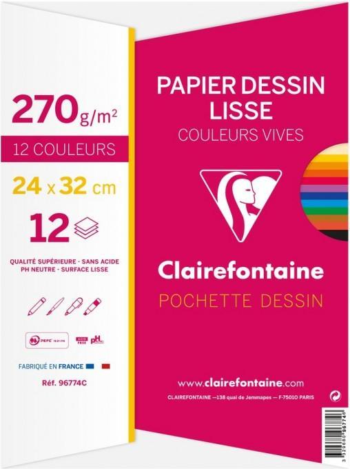 Image du produit Clairefontaine Enseignement artistique (270 g/m², 540 x)