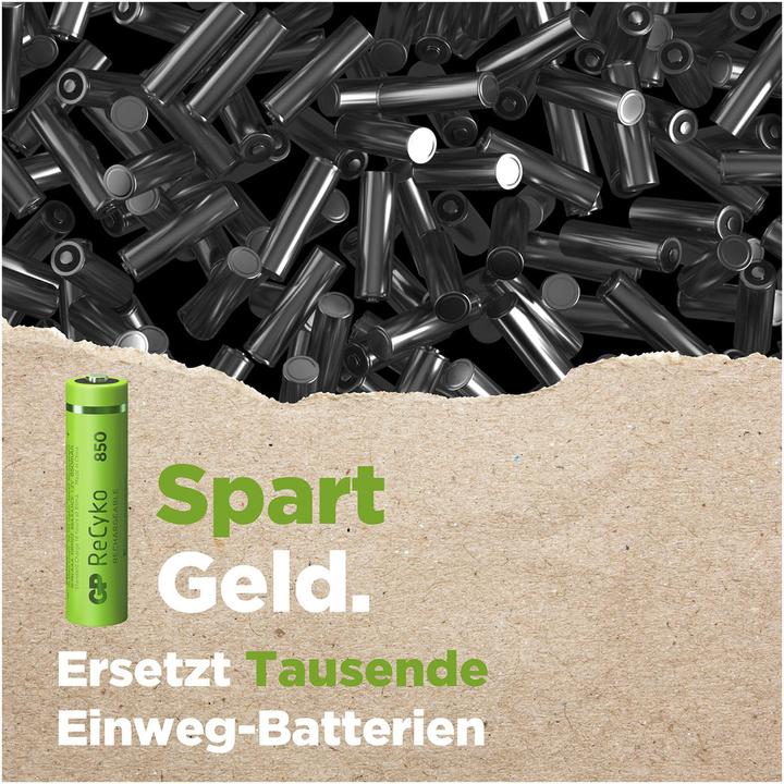 Produktbild GP Batteries ReCyko (2 Stk., AAA, 850 mAh)