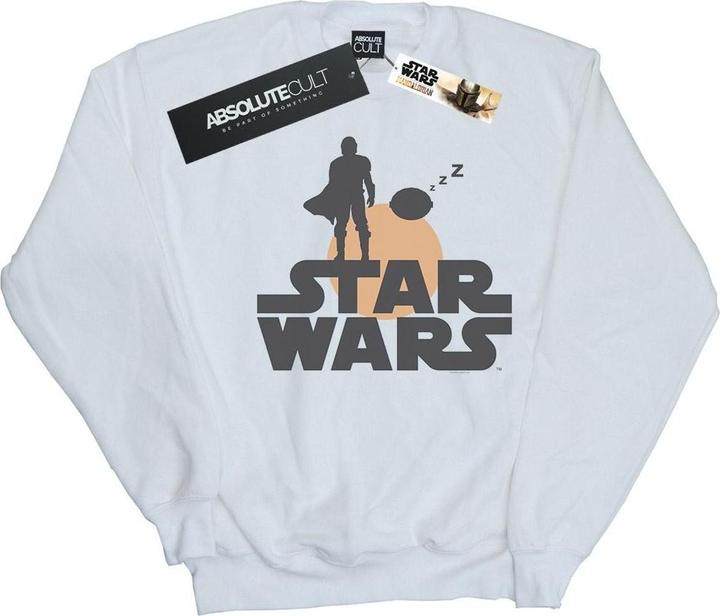 Star Wars The Mandalorian Mando And The Child Silhouette Sweatshirt