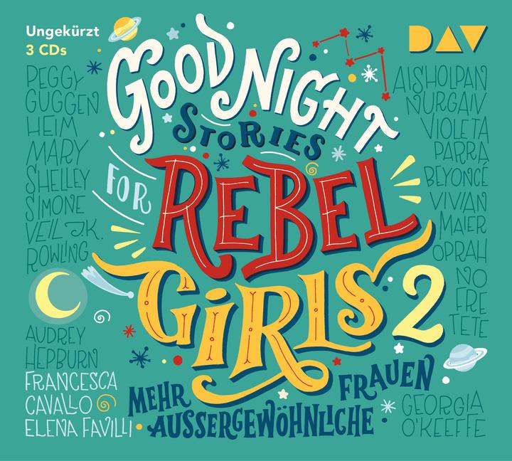 Image du produit Good Night Stories for Rebel Girls - Partie 2 : Plus de femmes extraordinaires (Francesca Cavallo, Elena Favilli., Allemand)