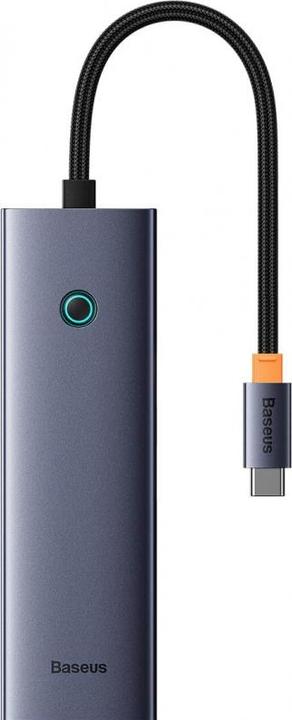Baseus Hub 7w1 UltraJoy 7-Port ( USB-C to 1xHDMI4K@30Hz + 2xUSB 3.0 + 1xPD +RJ45 + SD/TF3.0) (7 Ports)