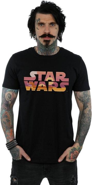 Actual product image Star Wars Mens Tatooine Suns Logo T-Shirt (3XL)