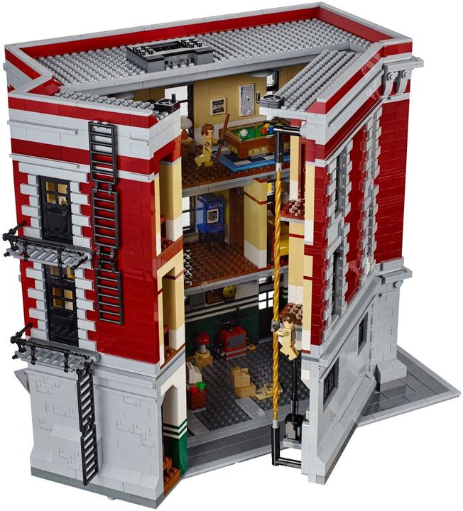 Actual product image LEGO Ghostbusters - Fire Brigade Headquarters (75827, LEGO Rare Sets)