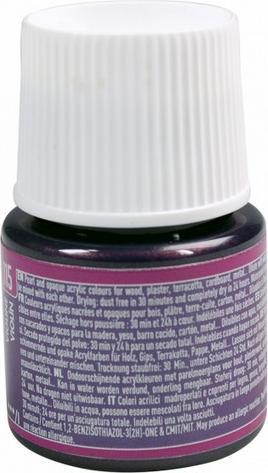 Immagine prodotto Pebeo Deco Colore acrilica madreperla (Viola porpora, 45 ml)