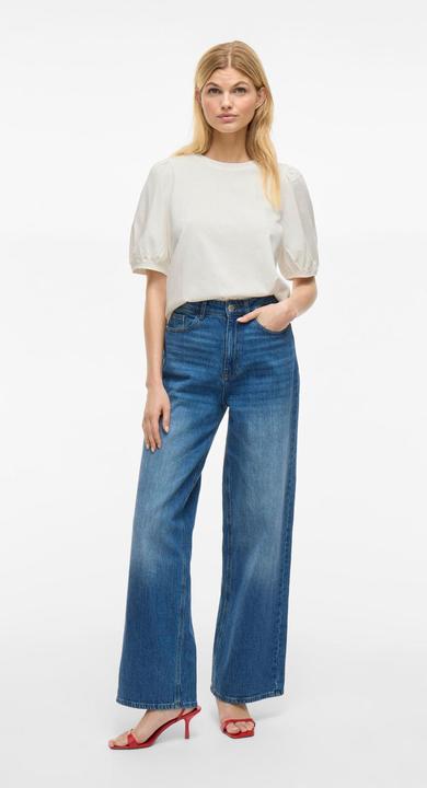 Actual product image Vila VIMONIE Rundhals Oberteil mit kurzen Ärmeln (M)