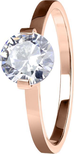 Immagine prodotto Star Piercing Anello in oro rosa con grande cristallo (57, 925 Argento)