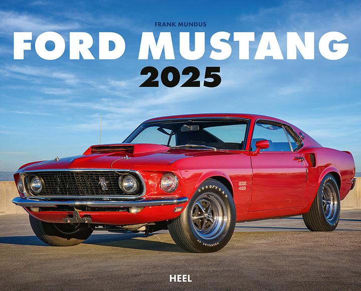 Actual product image Ford Mustang Calendar 2025 (German)