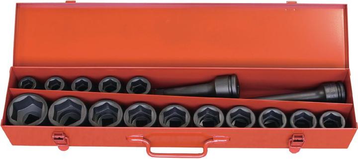 Produktbild Koken Schlagkopfsatz KO-KEN 16245M 3 (41 mm, 24 mm, 46 mm, 21 mm, 35 mm, 36 mm, 32 mm, 33 mm, 29 mm, 50 mm, 30 mm, 38 mm, 19 mm, 27 mm, 22 mm)