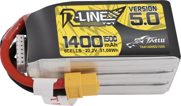 Tattu R-Line Akku (22.20 V, 1400 mAh)