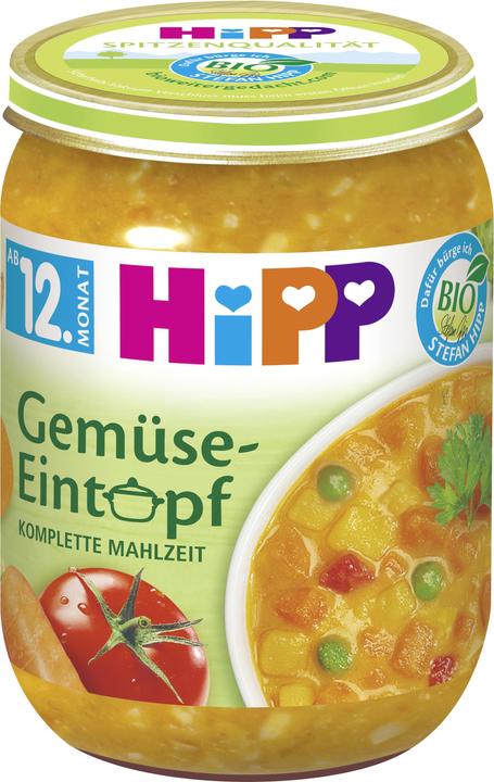 Immagine prodotto Hipp Stufati biologici da 12 mesi Stufato di verdure (250 g)