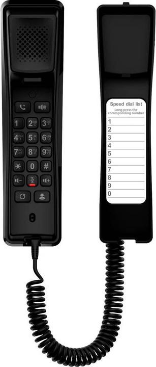 Alcatel Téléphone filaire, VoIP Temporis 10IP VOIP, noir
