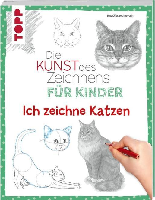 Actual product image The art of drawing for children - I draw cats