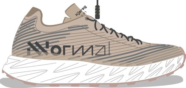 Image du produit Nnormal Kjerag Shoe Beige/Grey (43 1/3)