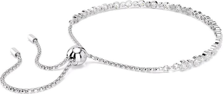 Produktbild Swarovski Matrix Tennis Armband Gemischte Rundschliffe Weiss (24 cm, Swarovski Metall)