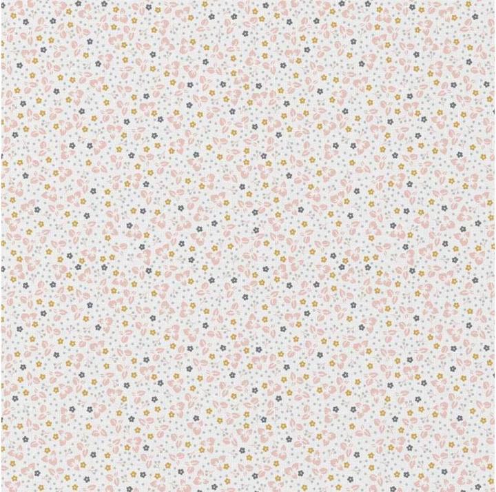 Domotex Fabric Kamill white / pink