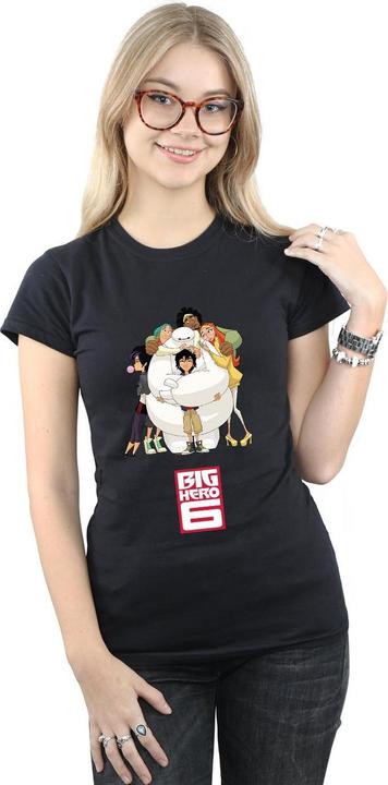 Actual product image Disney Womens/Ladies Big Hero 6 Baymax Hug Cotton T-Shirt (M)