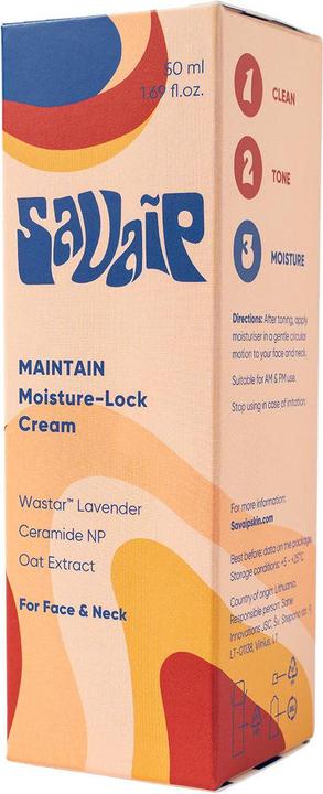 Actual product image Savaip Moisture-Lock Cream (50 ml, 24h cream)