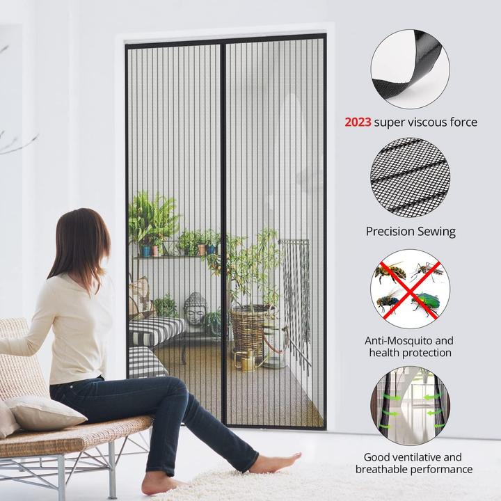 Actual product image Mycarbon Insect screen door (210 x 90 cm)