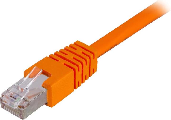 Actual product image Deltaco FTP Cat6 - 10m - 10m - Cat6 - RJ-45 - RJ-45 - Orange (10 m)