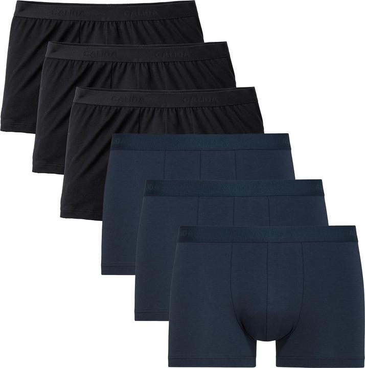 Actual product image Calida Boxershort Casual Figurbetont New Boxer Natural Benefit 3P (XL, pack of 6)