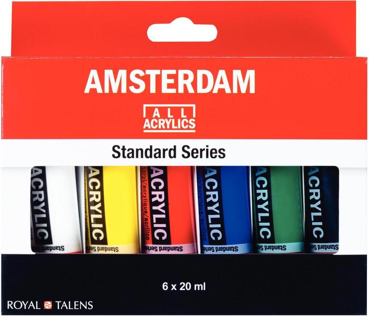 Amsterdam Starter Set (Multicoloured, 20 ml)