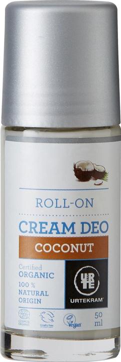 Produktbild Urtekram Deo Roll-On Cream Coconut 50 ml (Roll-on, 50 ml)