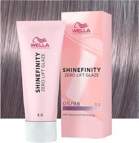 Produktbild Wella Shinefinity Steel Orchid Hair Color 05/98 Light Brown Ash Pearl 60ml (05, 98 Light Brown Ash Pearl)