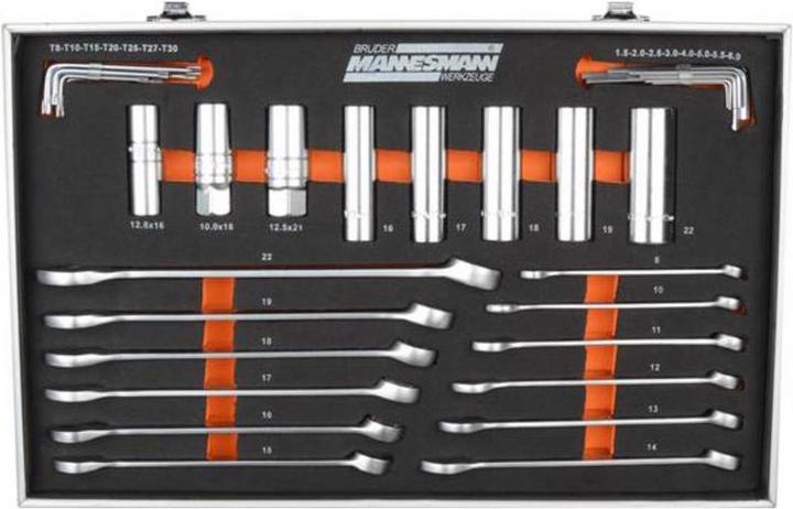 Actual product image Mannesmann Socket wrench set 232 pieces