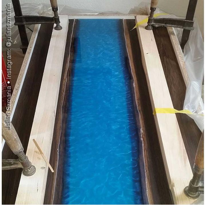 Immagine prodotto R&G resina epossidica da colata (trasparente all'acqua) + indurente w300, confezione da 1,35 kg