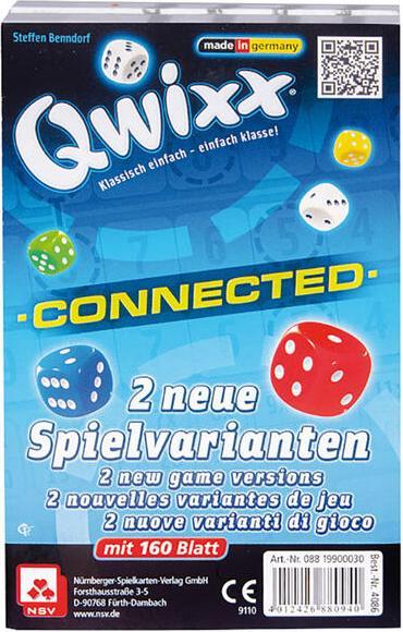 Produktbild Qwixx Connected Zusatzblöcke Blatt (Deutsch)