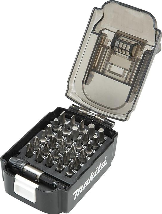 Produktbild Makita B-68317 Rotating bit set “Li-ion battery” 31 pcs. PH0, PH1, PH2, PH3, PZ0, PZ1, PZ2, PZ3, T10, T15 (PZ1, T10, PZ2, PZ3, T15, PZ0, PH2, PH1, PH0, PH3)