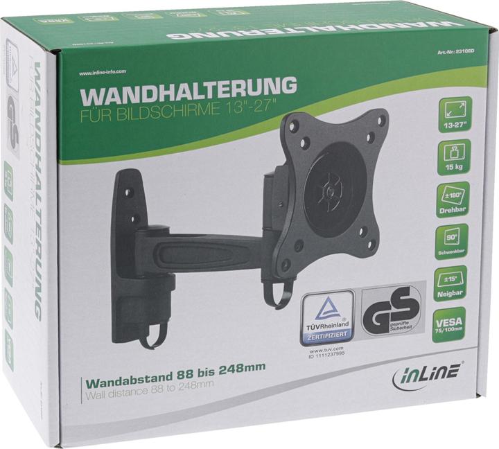 Produktbild InLine Wandhalterung