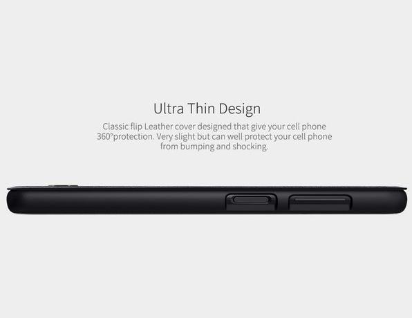 Actual product image Nillkin Qin Series (Samsung Galaxy A12)