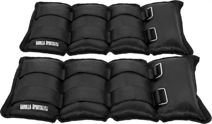 Image du produit Gorilla Sports Manchettes de poids (2 x 2,5 kg)
