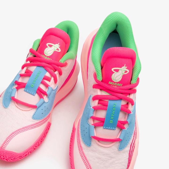 Image du produit Tarmak Chaussures de basket enfants basses NBA Miami Heat - Fast 900 Low-1 rose (36)