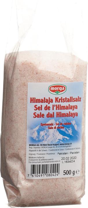 Image du produit Morga Sel de cristal de l'Himalaya (500 g)