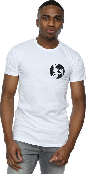 Image du produit Looney Tunes - T-shirt BUGS BUNNY SILHOUETTE BREAST PRINT - Homme (S)