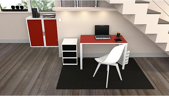 Produktbild Paperflow Rollcontainer aus Kunststoff (39 x 43.5 x 64.5 cm)