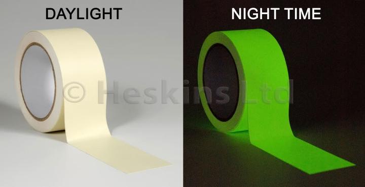 Produktbild Heskins Juosta FOTOLUMINIST 50 mm x 10 m, švieč. (50 mm)