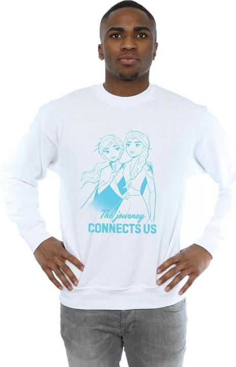 Immagine prodotto Disney Frozen 2 Elsa and Anna The Journey Connects Us Felpa Uomo (M)