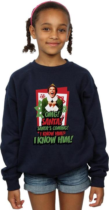 Produktbild Elf OMG Santa Sweatshirt Mädchen (140, 146)
