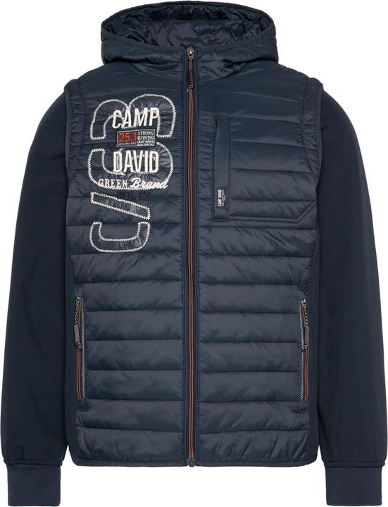 Camp David Jacke halb Stepp- und Softshelljacke