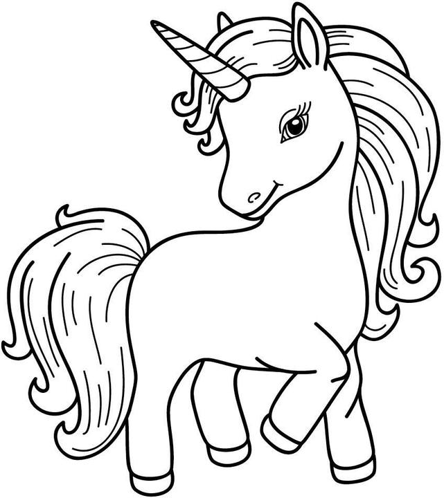 Actual product image My unicorns coloring block